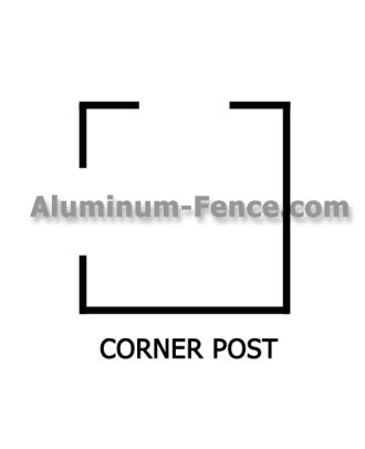 OnGuard Heron 3H Corner Post